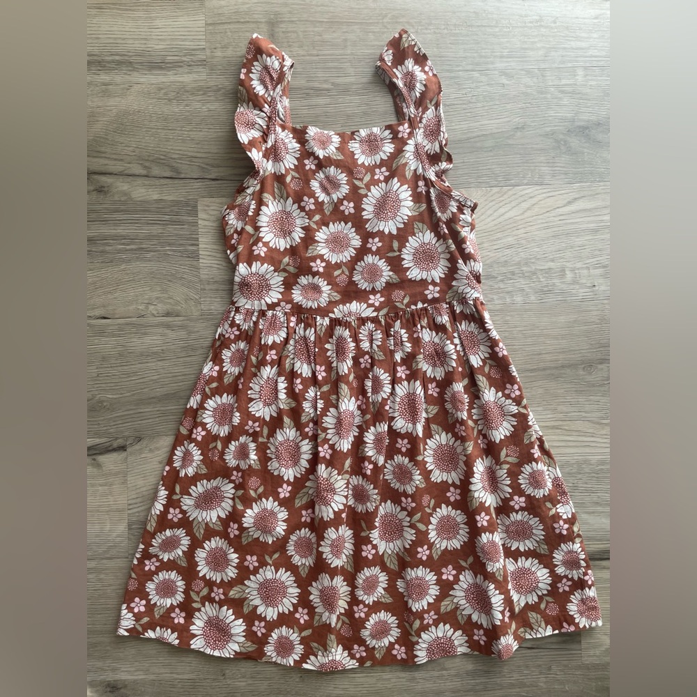 Carter’s | 🌻 Floral Sunflower Print Dress for Girls | Easter Dress | Size 10